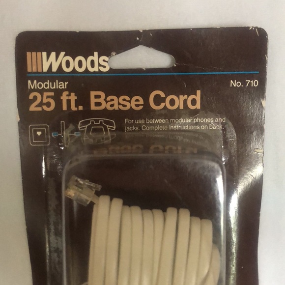 Woods Modular 25 ft. Base Cord - Picture 2 of 3